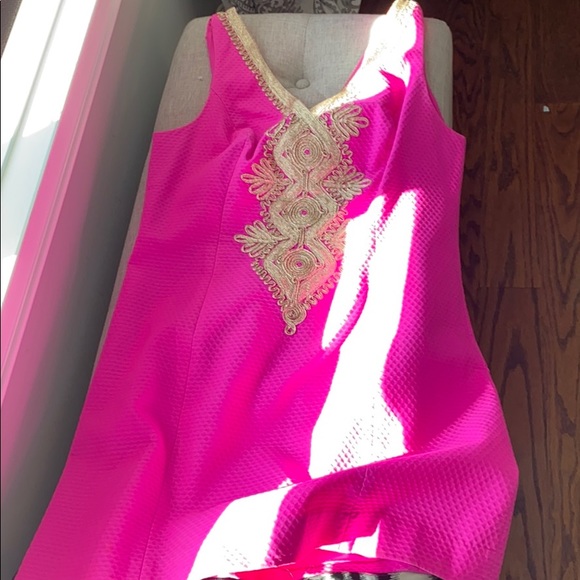 Lilly Pulitzer Dresses & Skirts - Lily Pulitzer hot pink dress size 12. Tags on!